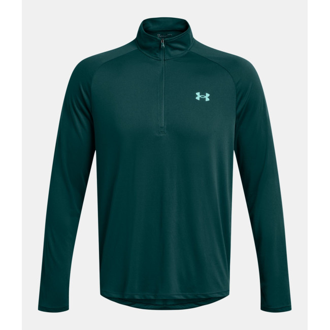 Haut à manches longues et ½ zip UA Tech™ pour homme - Vert Eau - Under Armour