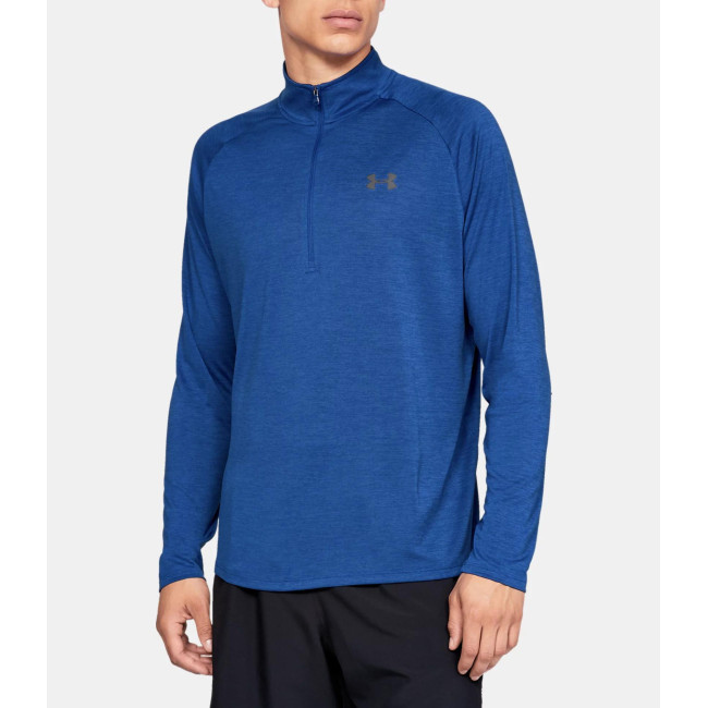 Haut à manches longues et ½ zip UA Tech™ pour homme - Bleu Royal - Under Armour