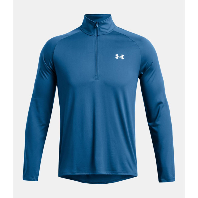 Lange mouwen top met ½ zip UA Tech™ voor heren - Foton Blauw - Under Armour