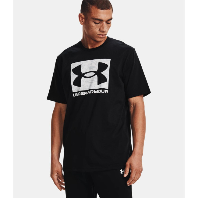 Korte mouwen shirt UA ABC Camo Boxed Logo voor heren - Zwart - Under Armour