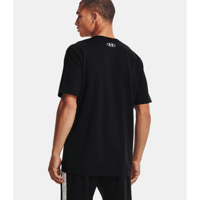 UA ABC Camo Boxed Logo Kurzarm-Shirt für Herren - Schwarz - Under Armour
