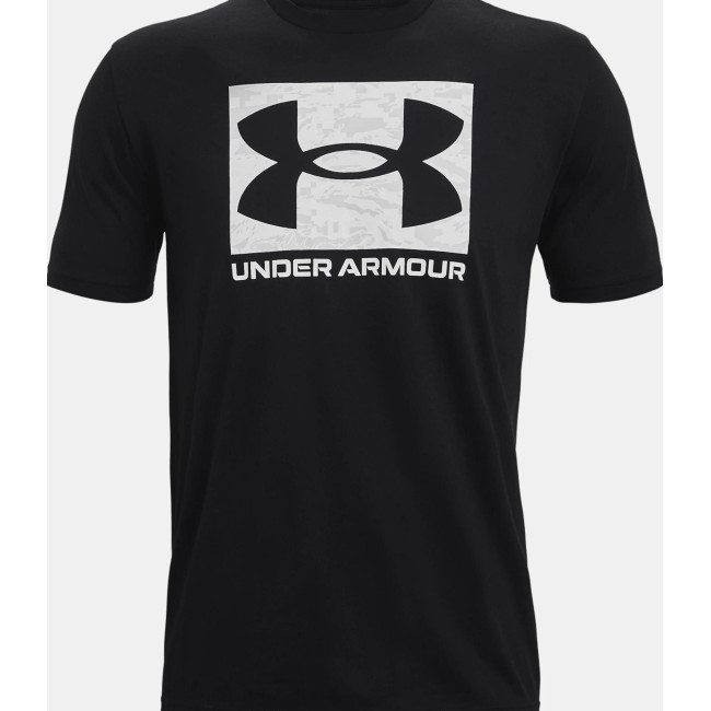 Korte mouwen shirt UA ABC Camo Boxed Logo voor heren - Zwart - Under Armour