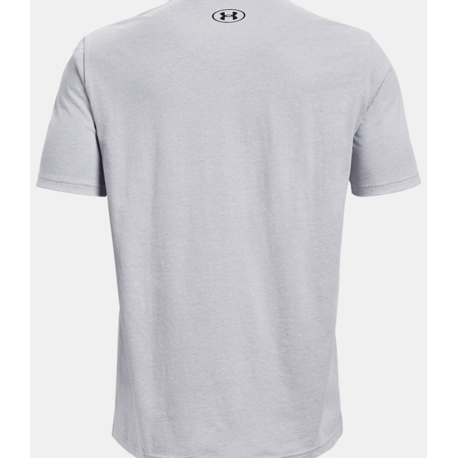 Haut à manches courtes UA ABC Camo Boxed Logo pour homme - Gris - Under Armour