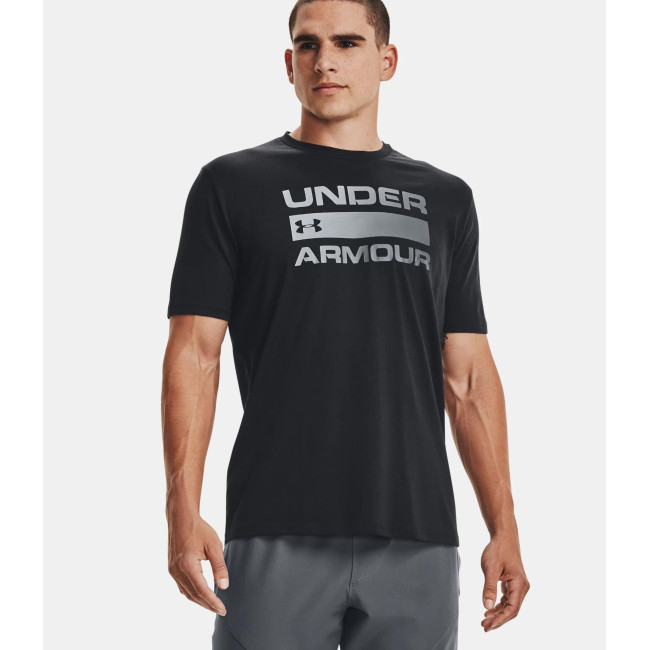 Haut à manches courtes griffé UA Team Issue - Noir - Under Armour