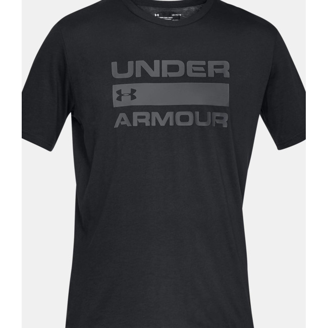 Haut à manches courtes griffé UA Team Issue - Noir - Under Armour