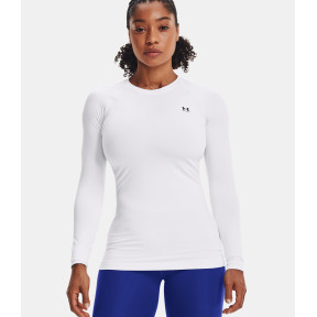 Haut à col ras du cou UA Authentics pour femme - Blanc - Under Armour