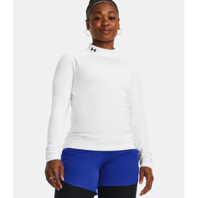 Haut à col montant UA Authentics pour femme - Blanc - Under Armour