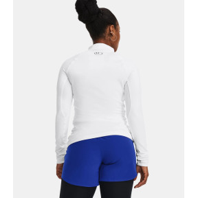 UA Authentics Damen-Shirt mit Stehkragen - Weiß - Under Armour