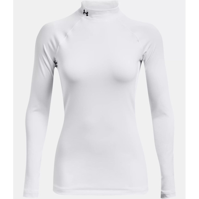 Haut à col montant UA Authentics pour femme - Blanc - Under Armour
