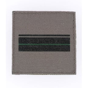Gallone da petto Tessuto con velcro Esercito bassa visibilità - Major