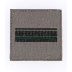 Borstembleem Stof met klittenband Landmacht lage zichtbaarheid - Majoor
