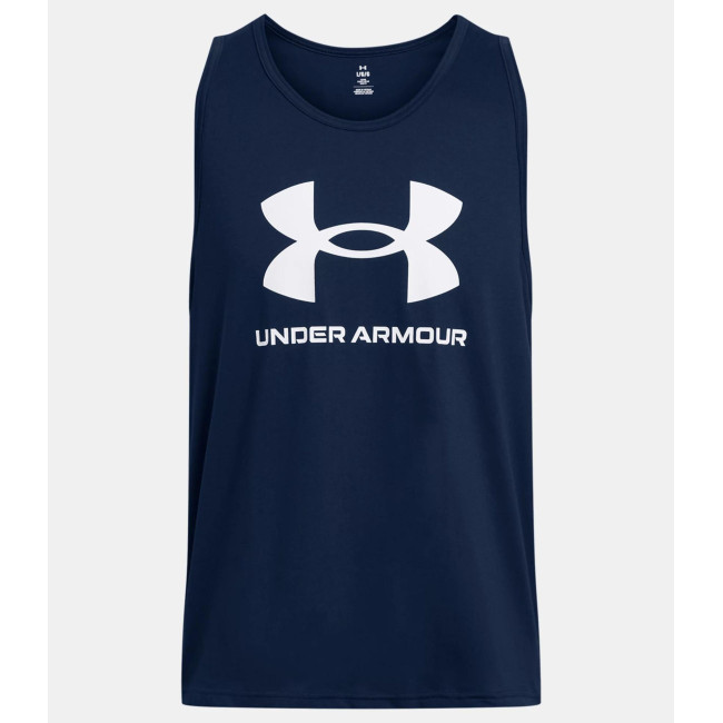 UA Sportstyle Logo Herren Tank Top - Marineblau - Under Armour