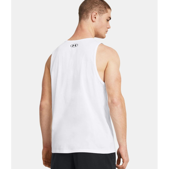 Heren tanktop UA Sportstyle Logo - Wit - Under Armour