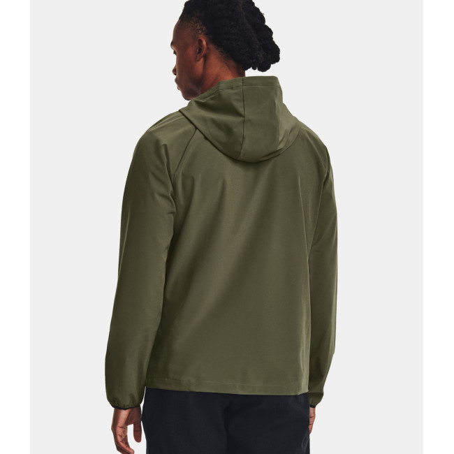 UA Stretch Woven Windjacke für Herren - Olivgrün - Under Armour