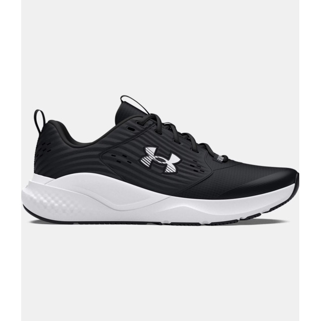 Herrenschuhe UA Commit 4 - Schwarz / Weiß - Under Armour