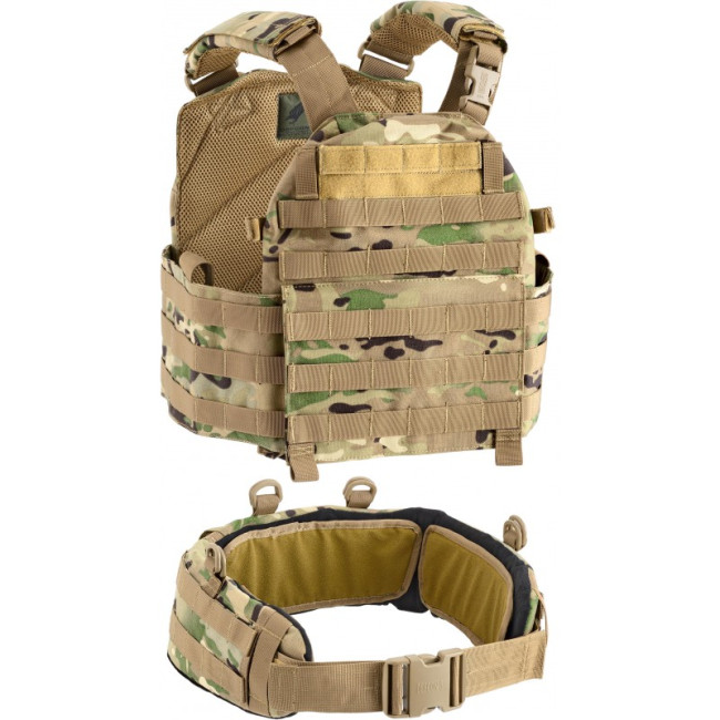Gevechtsvest plaatdrager / riem MOLLE MultiCam - Defcon 5
