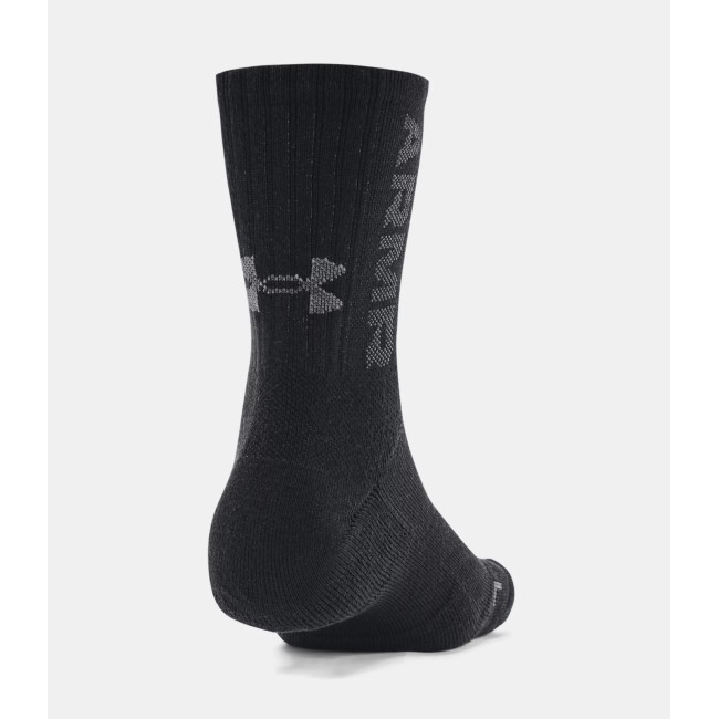 Skarpetki UA 3-Maker 3-Pack Mid-Crew - Czarne - Under Armour