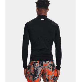 ColdGear® Armour Kompressions-Baselayer mit Stehkragen für Herren - Schwarz - Under Armour