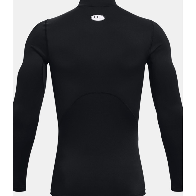 Baselayer de compression à col montant ColdGear® Armour pour homme - Noir - Under Armour
