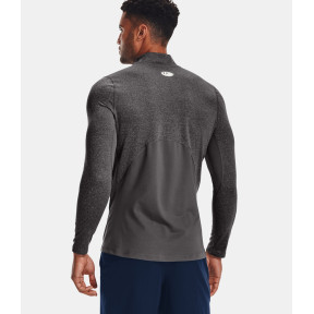 Baselayer ajusté à col montant ColdGear® Armour pour homme - Gris Charbon / Noir - Under Armour