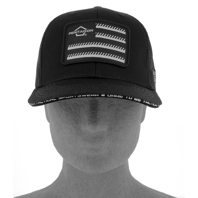 Trucker pet Wills Zwart - Pentagon