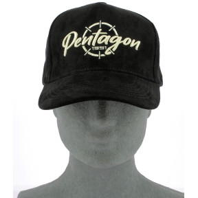 Czapka welurowa Liam Czarna - Pentagon