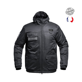 Giacca Hardshell con Patch Sicurezza Privata WF 150 Sécu-One - Nero - A10 Equipment