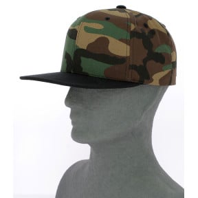 Snapback Pet Classic 2-Tone Camo groen camo/zwart - Flexfit