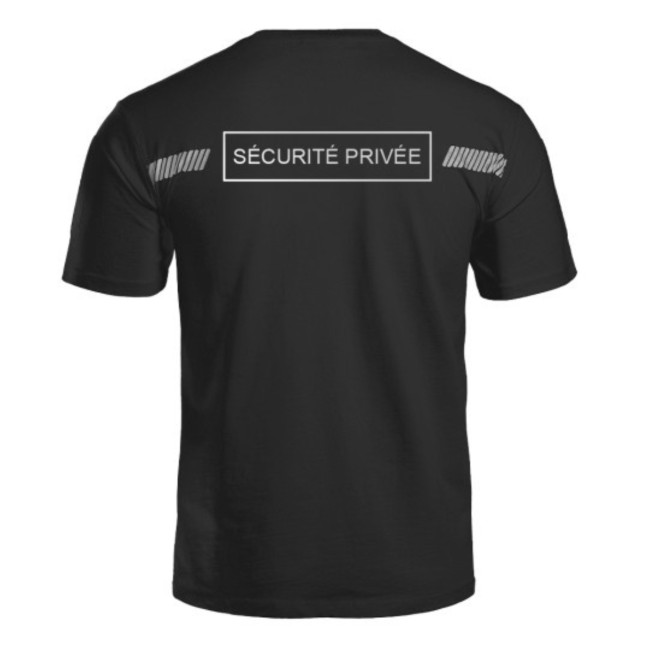 Tee shirt Sécu-One Sécurité Privée Noir - A10 Equipment