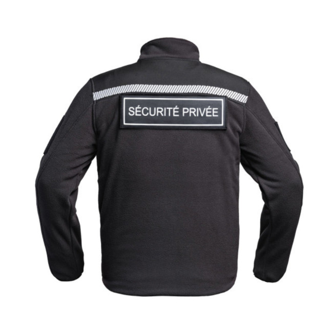 Vest Polaire Sécu-One HV-TAPE Sécurité Privée Noir - A10 Equipment
