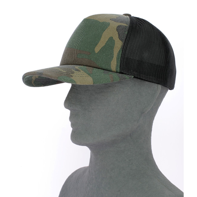 Czapka Camo Trucker woodcamo - Flexfit