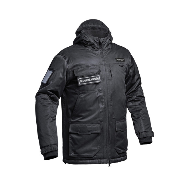 Parka Hardshell WF 150 Sécu-one flap sécurité privée - A10 Equipment