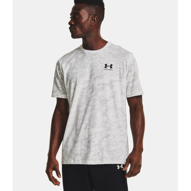 Heren UA ABC Camo korte mouwen top - Wit - Under Armour