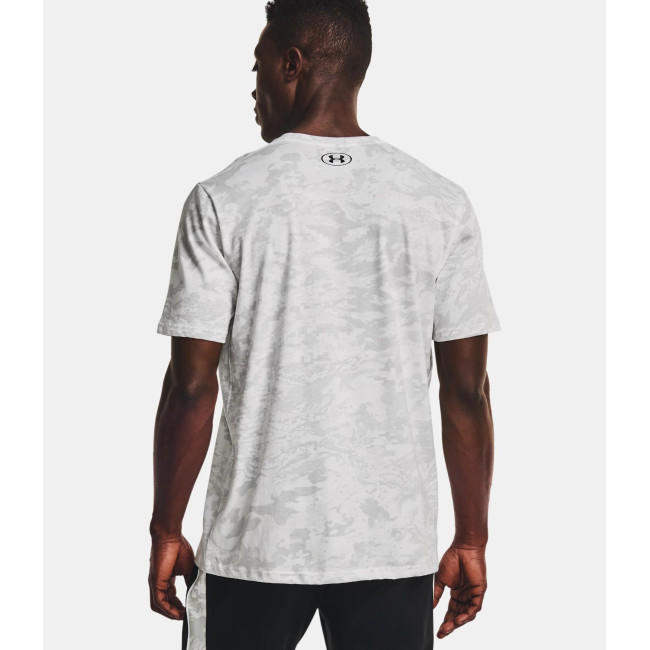 Haut à manches courtes UA ABC Camo pour homme - Blanc - Under Armour