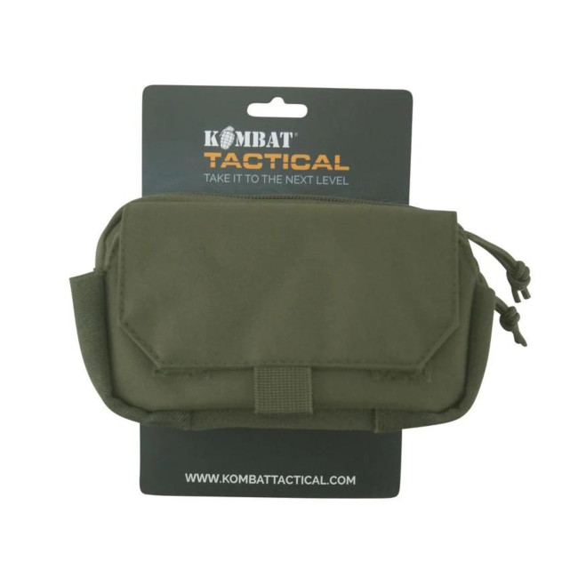 Pochette utilitaire pour téléphone - Vert Olive - Kombat Tactical