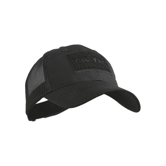 Baseball-Trucker-Cap - Schwarz - Miltec