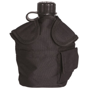 Pokrowiec na Manierke MOLLE Style US - Czarny - Miltec
