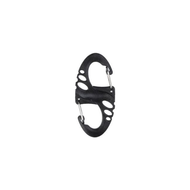 10er-Set Taktische S-Haken Karabiner - Schwarz - Miltec