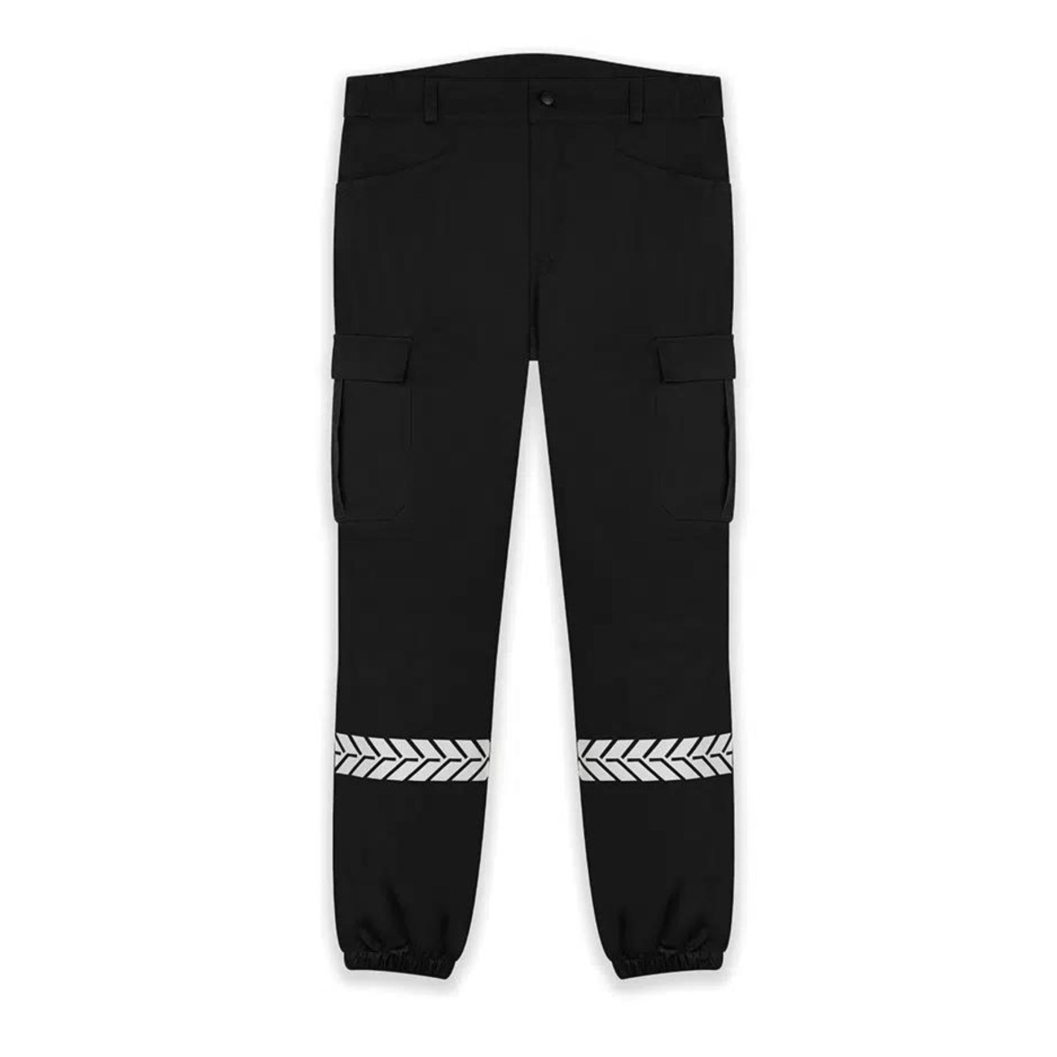 Pantalón de Seguridad Privada con banda HV Safetek Negro GK