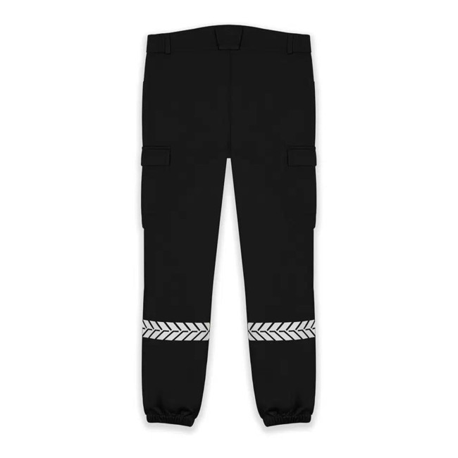 Pantalon Sécurité Privée avec bande HV Noir - Safetek by GK