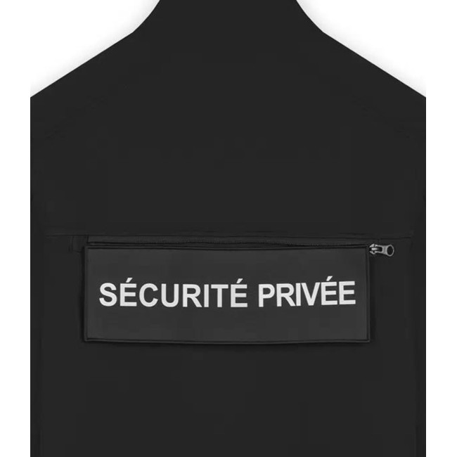 Softshell Sécurité Privée Noir - Safetek by GK