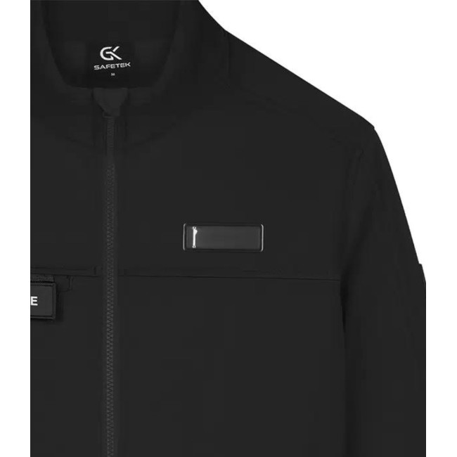 Softshell Ochrony Prywatnej Czarny - Safetek by GK