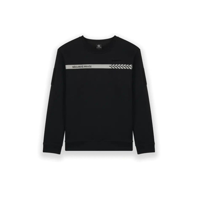 Sweater Particuliere Beveiliging Zwart - Safetek by GK
