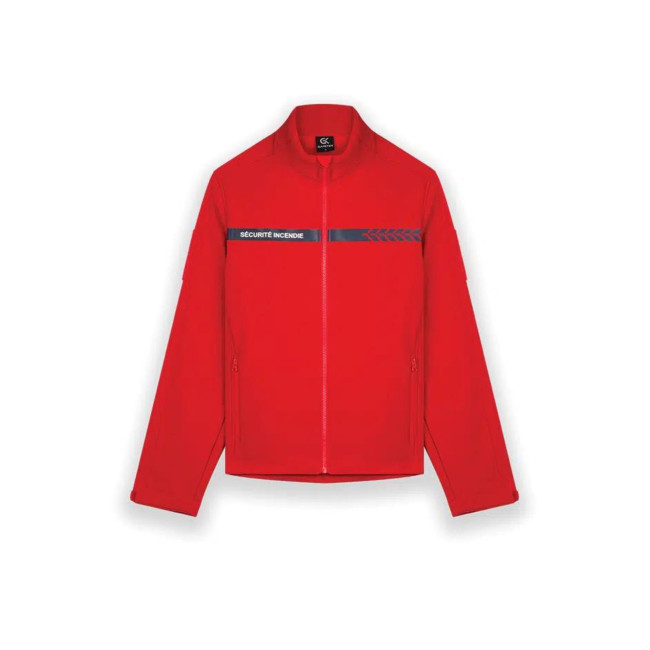 Softshell Sécurité Incendie Rouge - Safetek by GK
