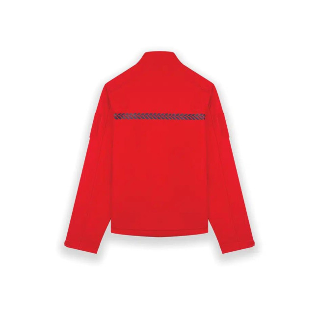 Feuerwehr-Softshell Rot - Safetek by GK