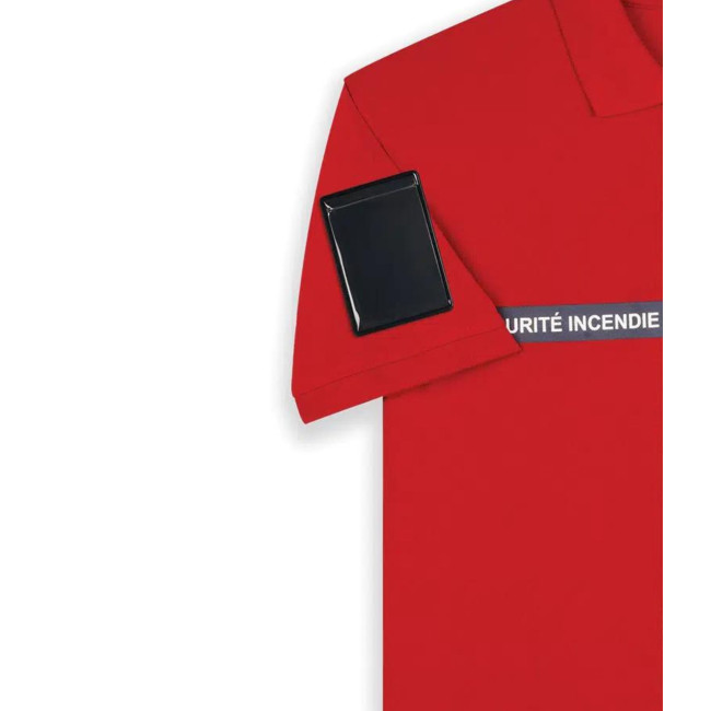 Polo korte mouwen Brandveiligheid Rood - Safetek by GK