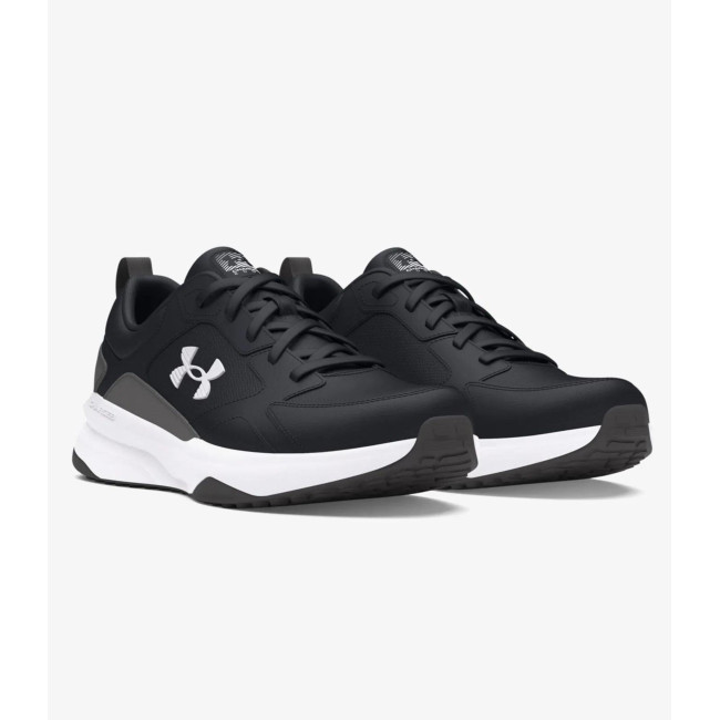 UA Charged Edge Herrenschuhe - Schwarz / Weiß - Under Armour