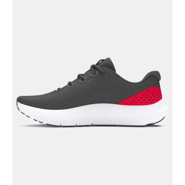 Chaussures homme UA Surge 4 - Gris Pierre / Rouge - Under Armour