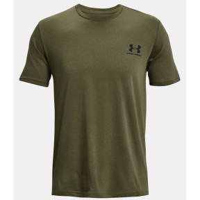 T-shirt à manches courtes UA Sportstyle Left Chest pour homme - Vert Olive - Under Armour