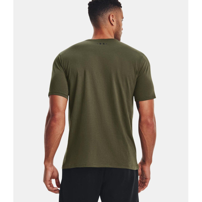 T-shirt z krótkimi rękawami UA Sportstyle Left Chest dla mężczyzn - Oliwkowy - Under Armour